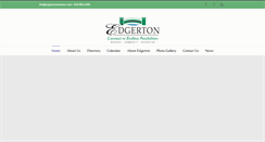 Desktop Screenshot of edgertonchamber.com